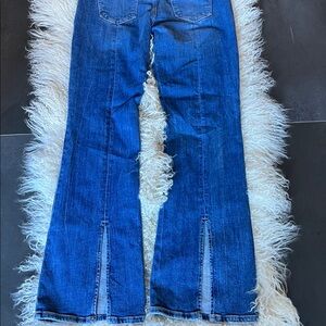 OWN. Y2K Inspired Low Cut Flare Jeans Premium Denim NWT